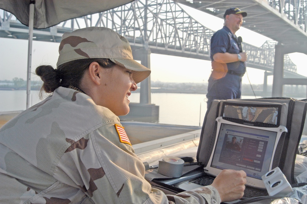 JTF-Katrina Tests Third Army's DVIDS