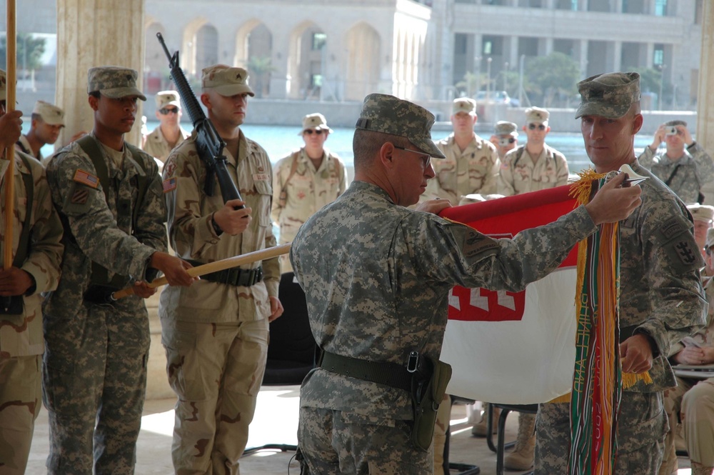 VICTORY ENGINEER BRIGADE TAKES OVER IN TRANSITION OF AUTHORITY CEREMONY