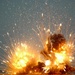 A Cache of Captured Enemy Ammunition Is Destroyed