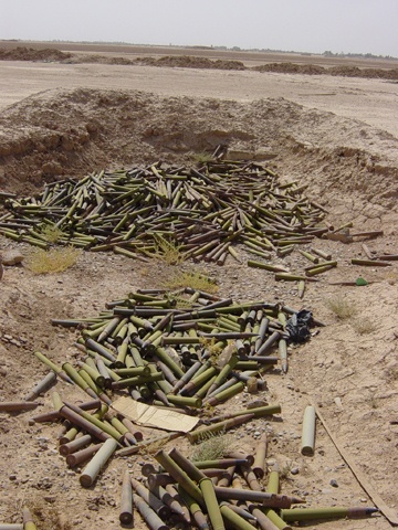 37mm rounds await destruction