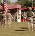 Lt. Gen. John R. Vines speaks during a transfer of authority ceremony