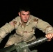 Pfc. Moody attaches the barrel of his M2 .50 cal