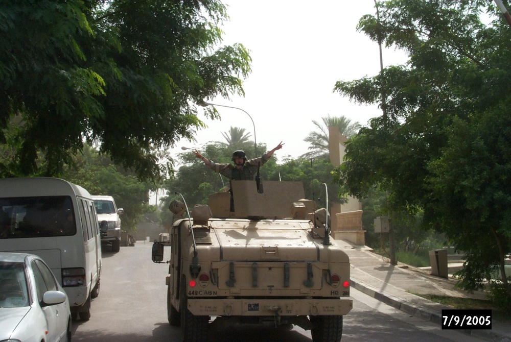 448th Civil Affairs Prepares for Convoy