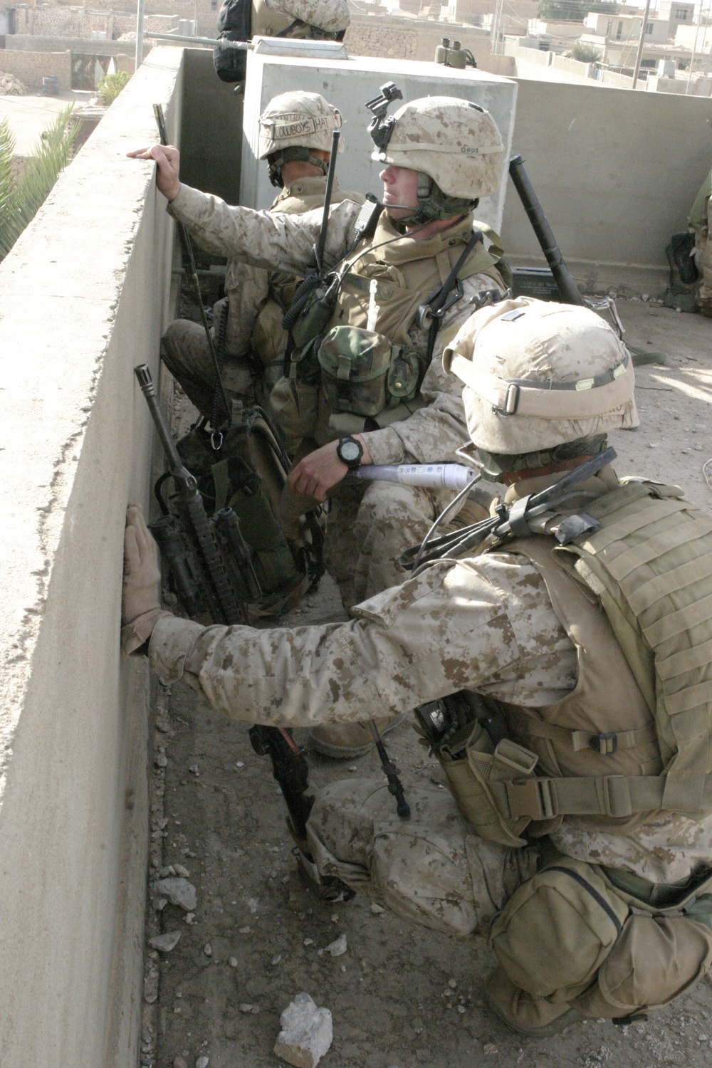 Lt. Pierson and Sgt. Lyborg talk about the upcoming movement of troops