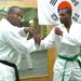 Mechanics teach martial arts to Soldiers