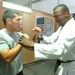 Mechanics teach martial arts to Soldiers