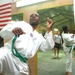 Mechanics teach martial arts to Soldiers