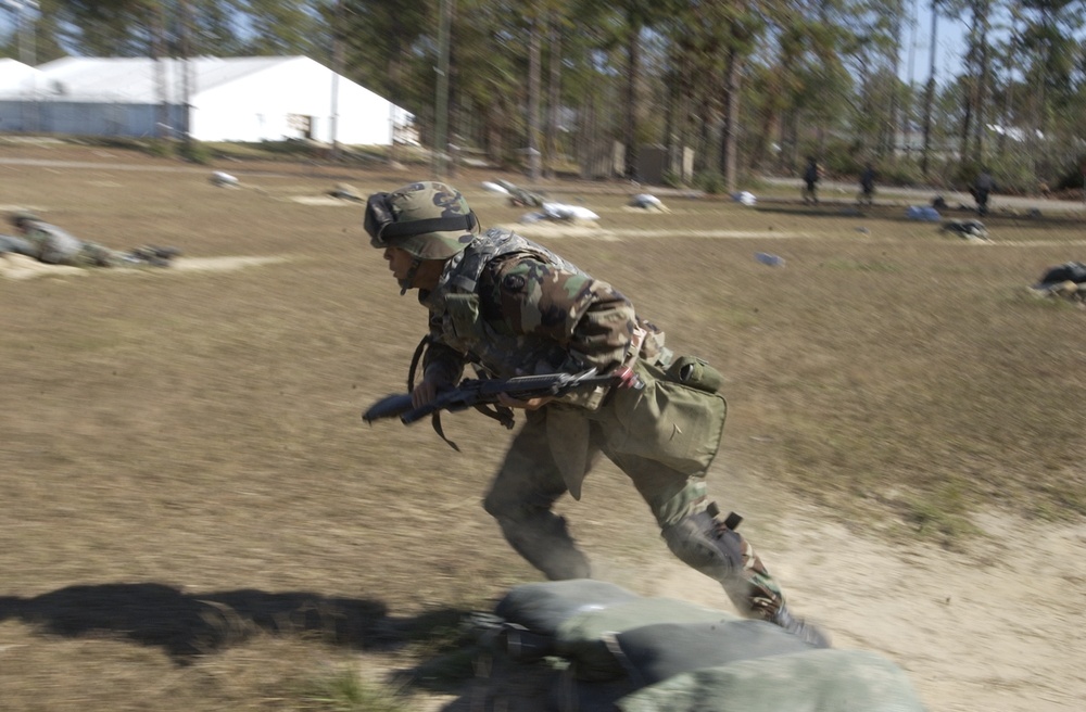 First of the 34th Brigade Combat Team trains for duty in Iraq