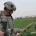 Capt. Matt Ruckman takes a look at a brand new mortar