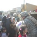 U.S. Soldiers Deliver Food to Abu Ghraib