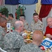 Senator Lieberman spends Thanksgiving with troops