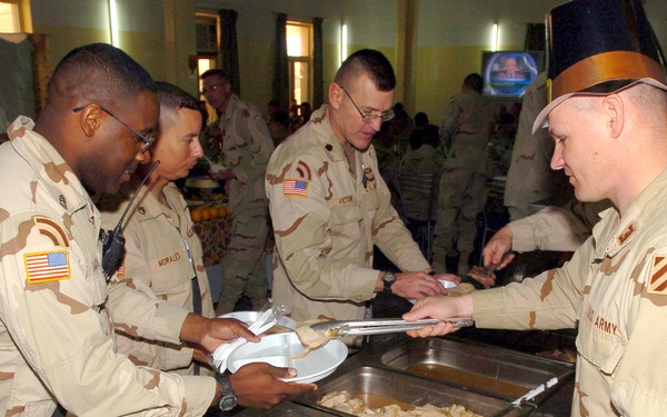 A 1st BCT Thanksgiving