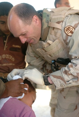 Americans, Iraqis work together to improve Saba Al Bor
