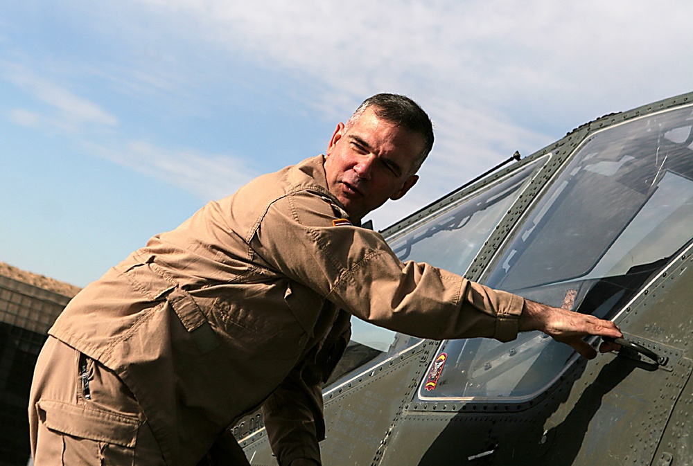 Chief conducts pre-flight inspections3