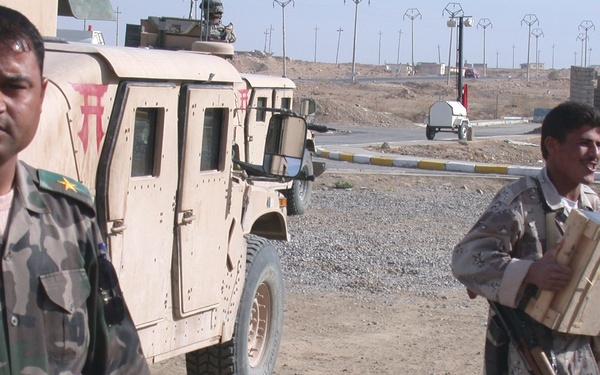 Moving Ammo for Iraq's 13TH SIB