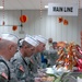 Commanders serve Thanksgiving Lunch to Soldiers