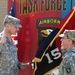 Brig. Gen.  Rife re-enlists Staff Sgt. Sheila Rahmer