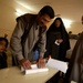 Polling station in Hayji, Iraq