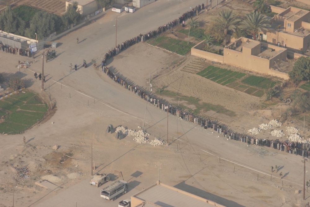 Barwana, Iraq  Election