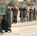 Iraqi voters stand in line