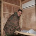 Colonel Rizak Saleem casts his vote