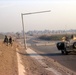 Soldiers take up an observation point