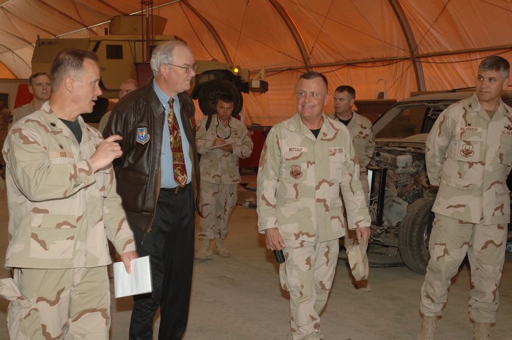 Secretary of the Air Force visits Ali Base