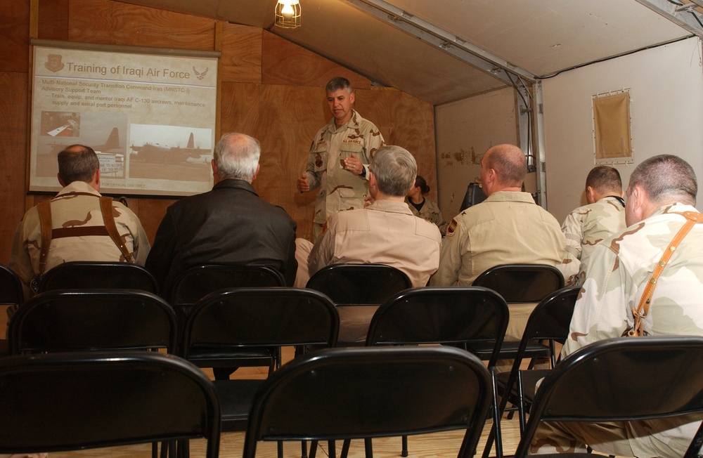 Secretary of the Air Force visits Ali Base