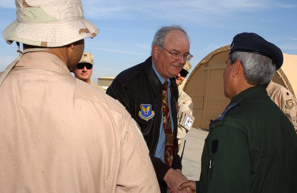 Secretary of the Air Force visits Ali Base