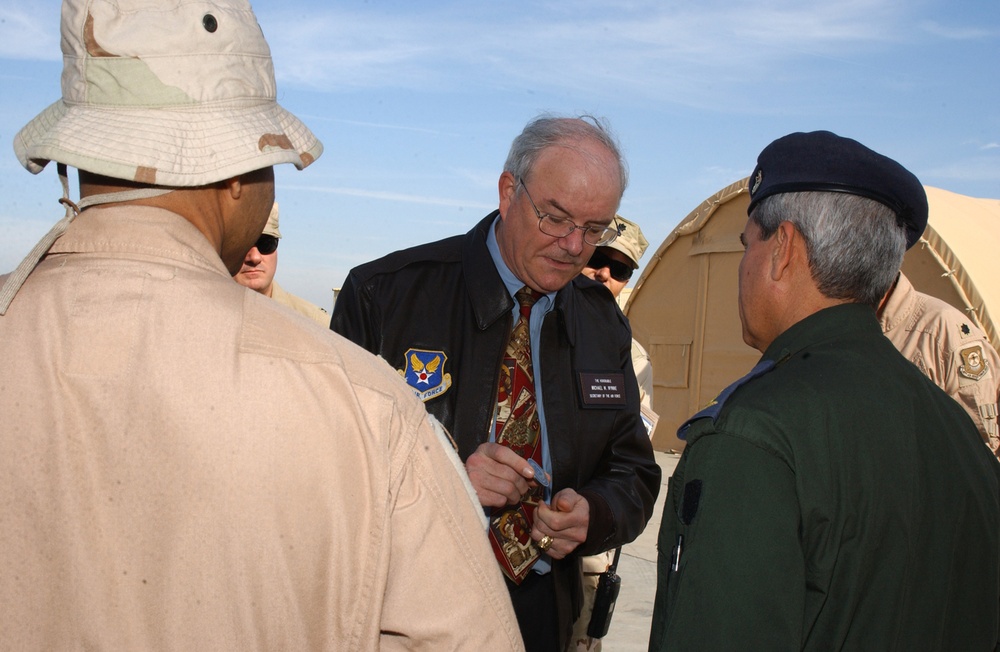 Secretary of the Air Force visits Ali Base