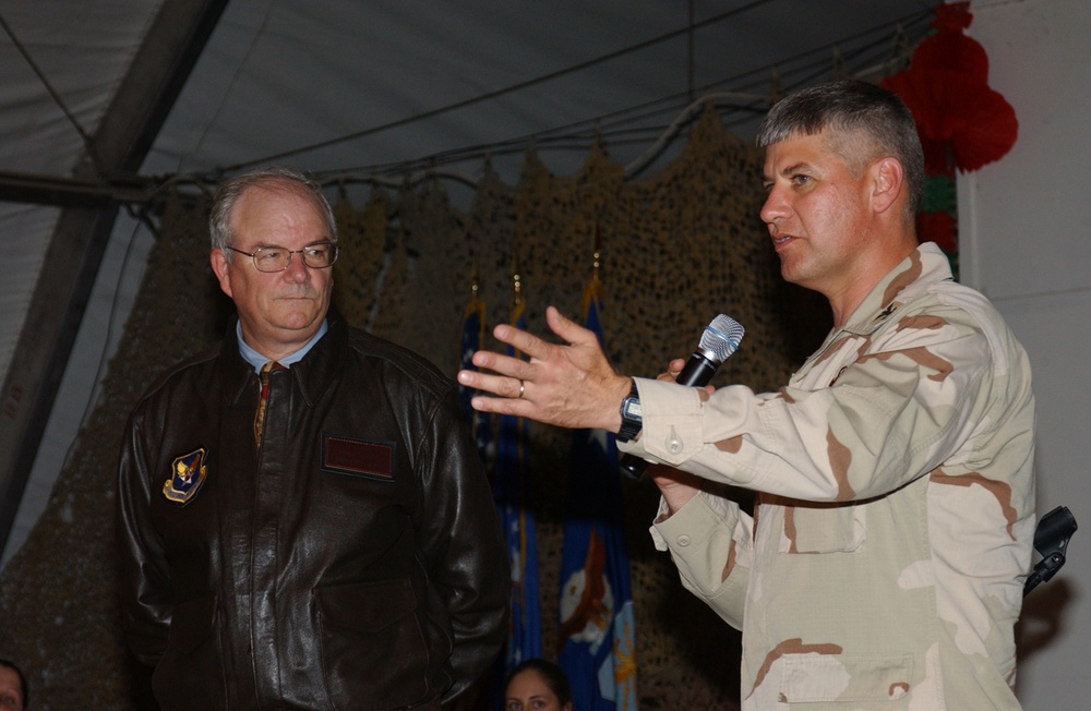 Secretary of the Air Force visits Ali Base