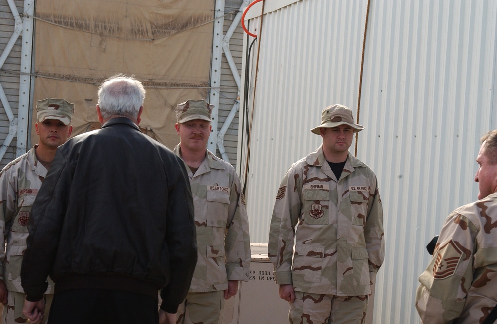 Secretary of the Air Force visits Ali Base