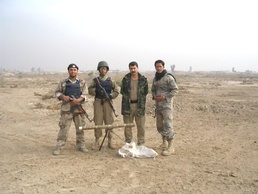 ISF discover improvised rocket-launcher