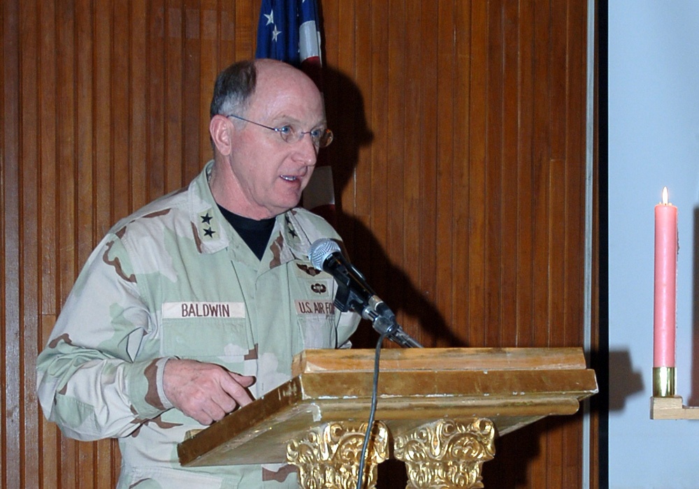 Chaplain (Maj. Gen.) Charles Baldwin