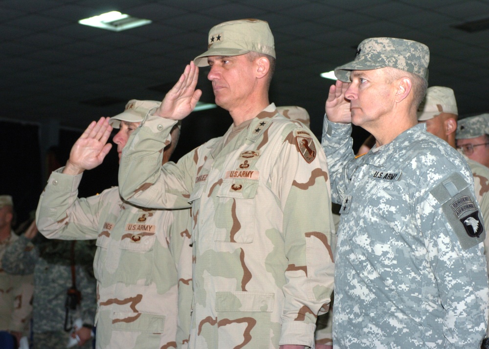 Multinational Forces-North Transfer of Authority