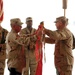 The 200th Engineer Battalion rolls up their colors