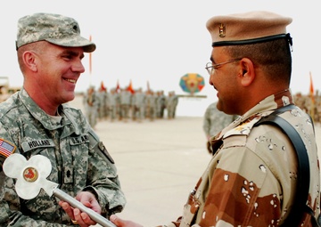 Iraqi Cobra Battalion assumes responsibility of FOB