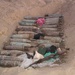 Weapons Cache prior to detonation