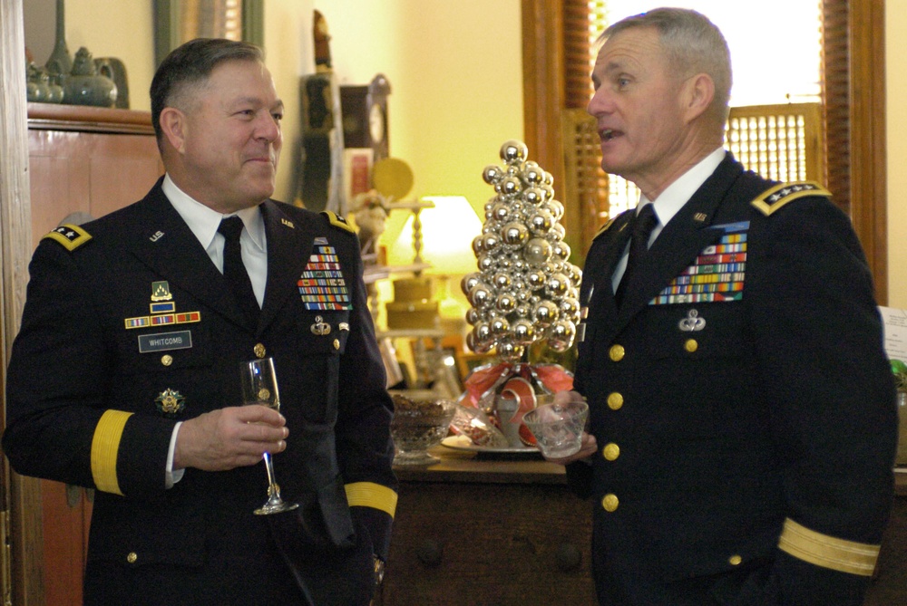 Lt. Gen. Whitcomb's Holiday reception