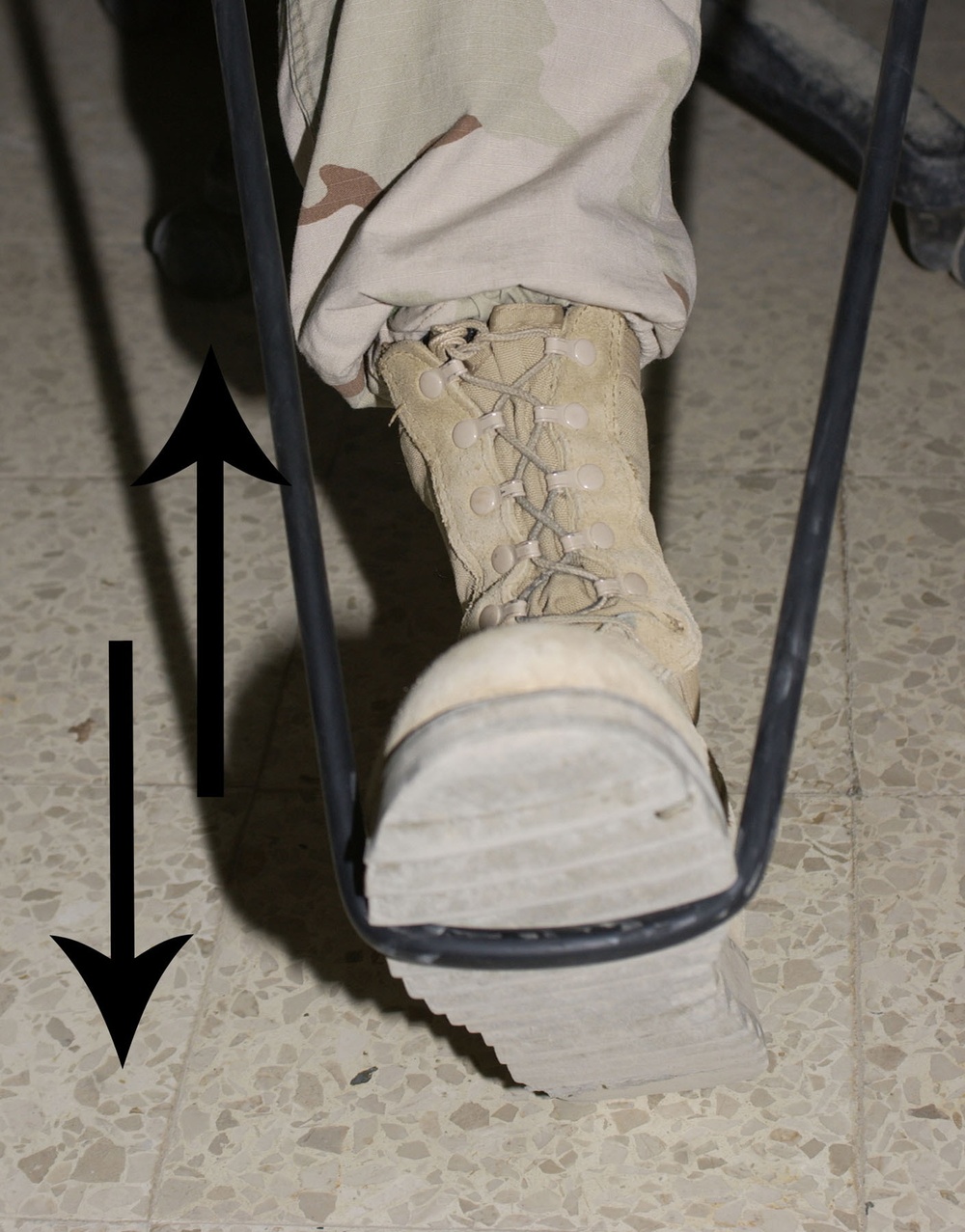 Keep feet fit while on deployment