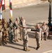 Transfer of Authority ceremony at Camp Victory