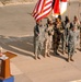 Transfer of Authority ceremony at Camp Victory