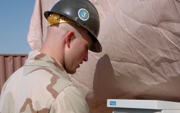 Navy Mobile Construction Battalion-3 workers