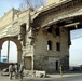 Soldiers operate a combined traffic control point in Mosul