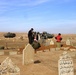 Soldiers tactical questioning of a grave digger