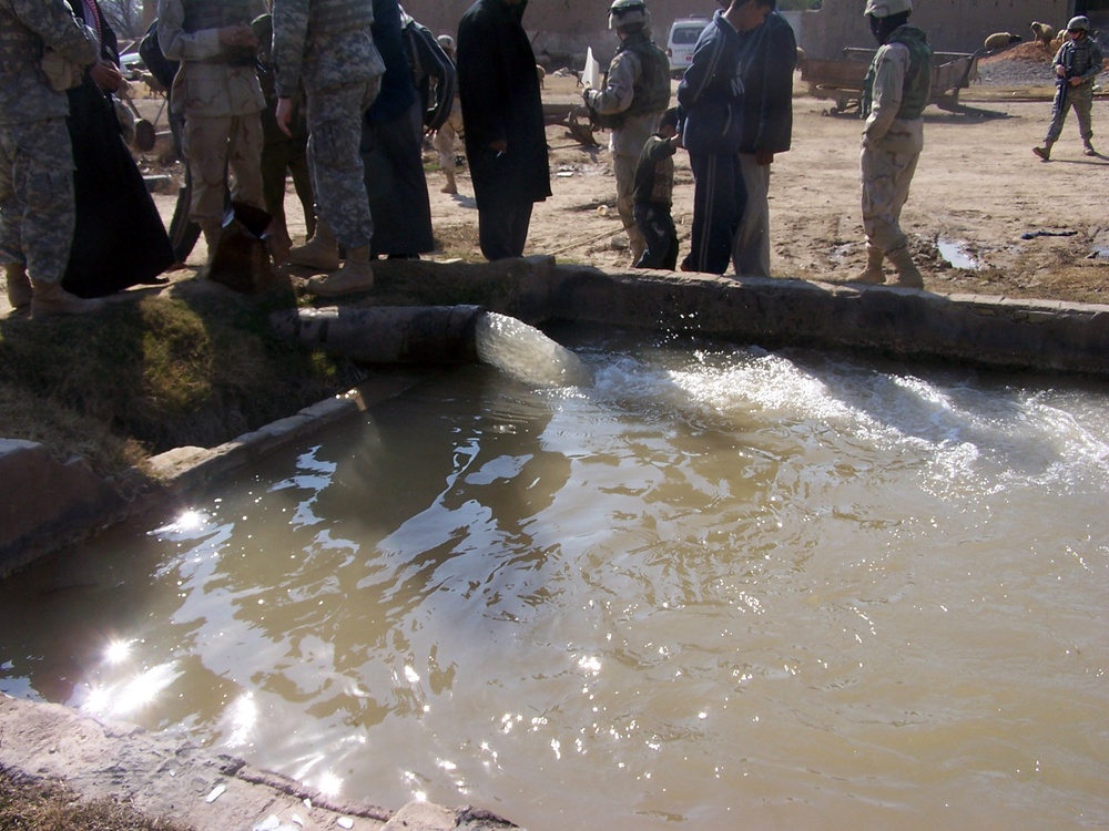 Village dedicates new pump