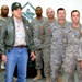 Texas Governor Perry with Soldiers