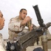 Spc. Green Cleans His .50 Caliber Machine Gun