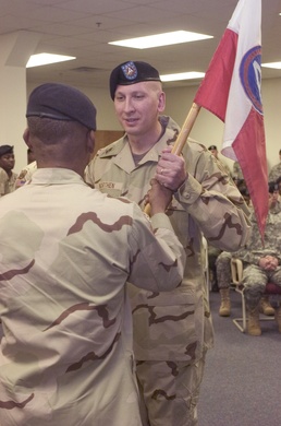 Third U.S. Army, HHC guidon changes hands