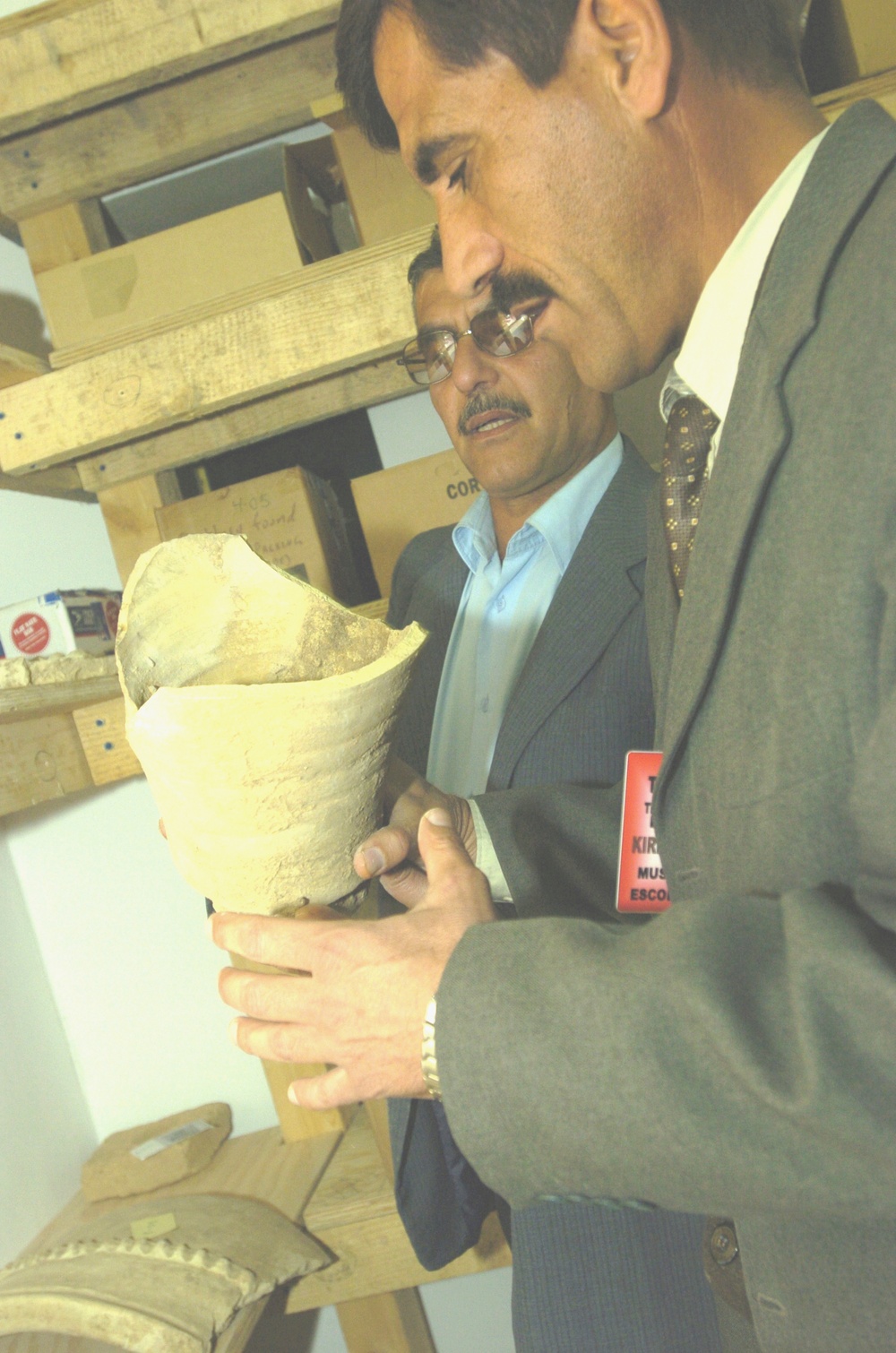 Ancient artifacts returned to Iraqis
